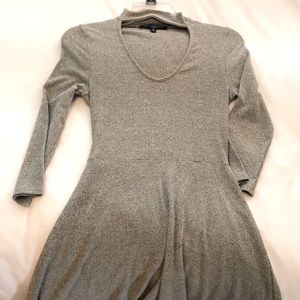 Gray cotton dress